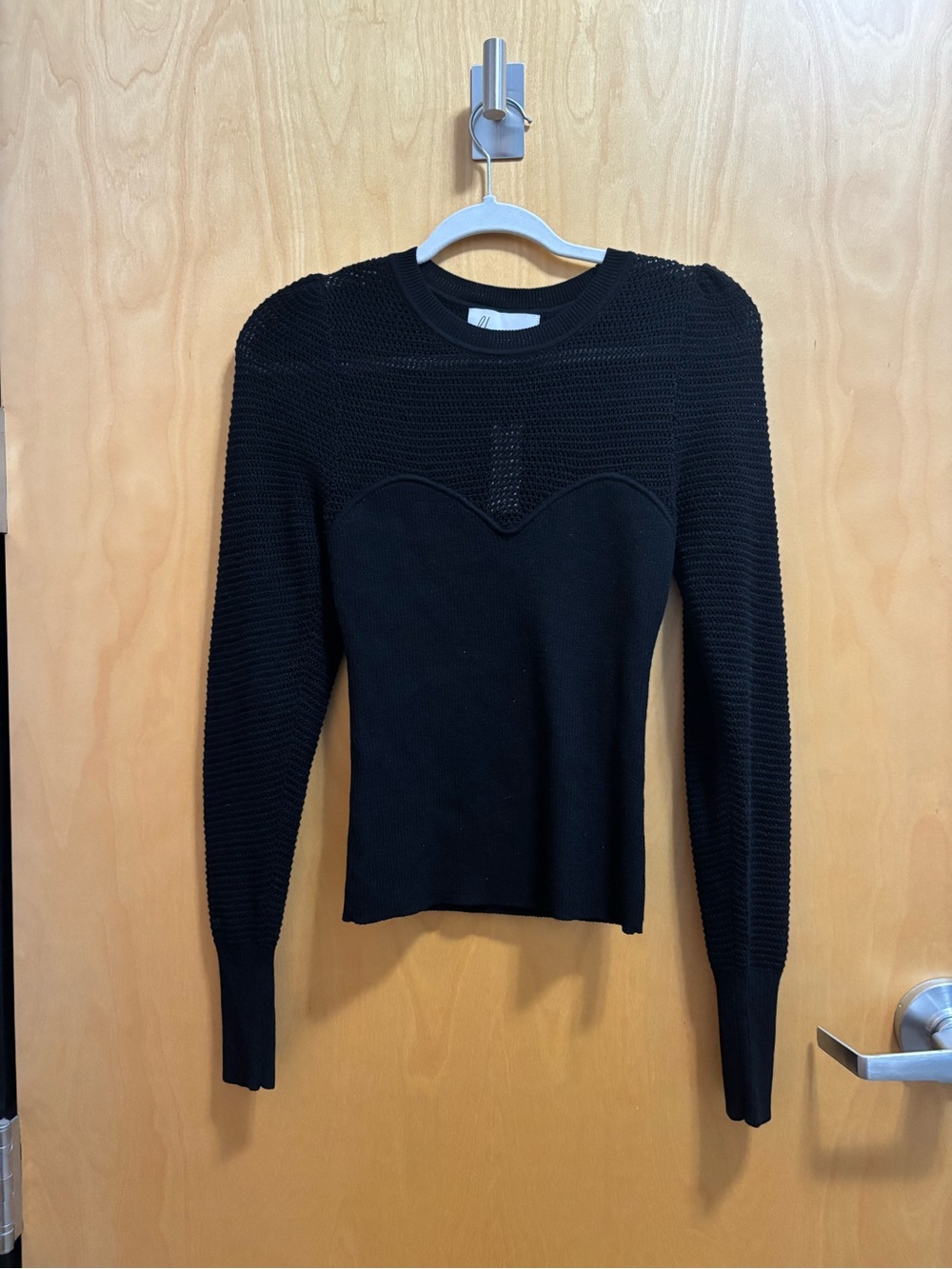 NWT Anthropologie Knit Sweetheart Yoke Sweater